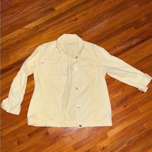 Yellow Jean Jacket - Picture 1 of 2
